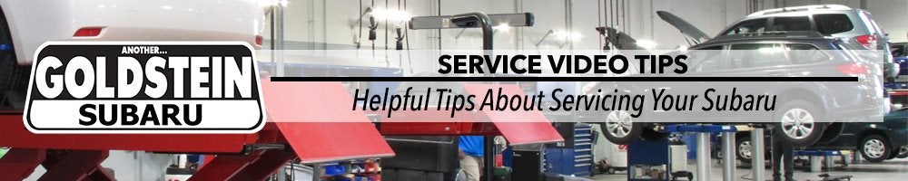 Subaru Service Video Tips