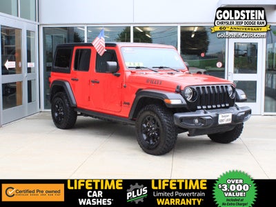 2021 Jeep Wrangler Unlimited Willys