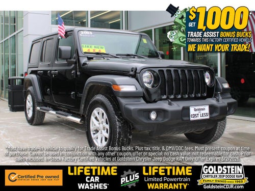 2023 Jeep Wrangler Sport S