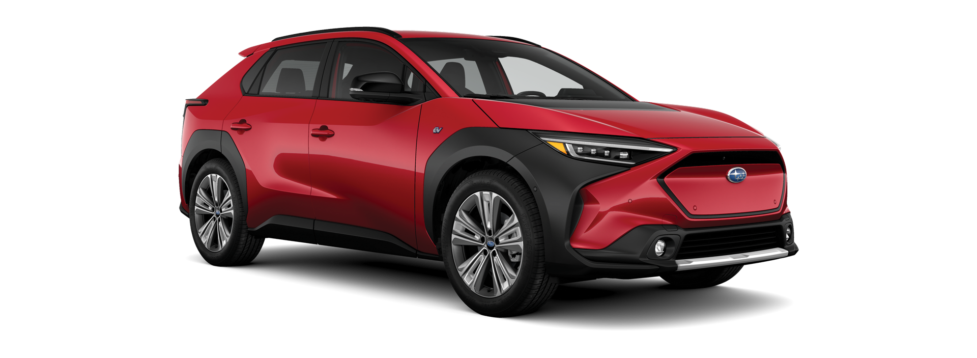 2024 Subaru Solterra Limited in Elemental Red Pearl