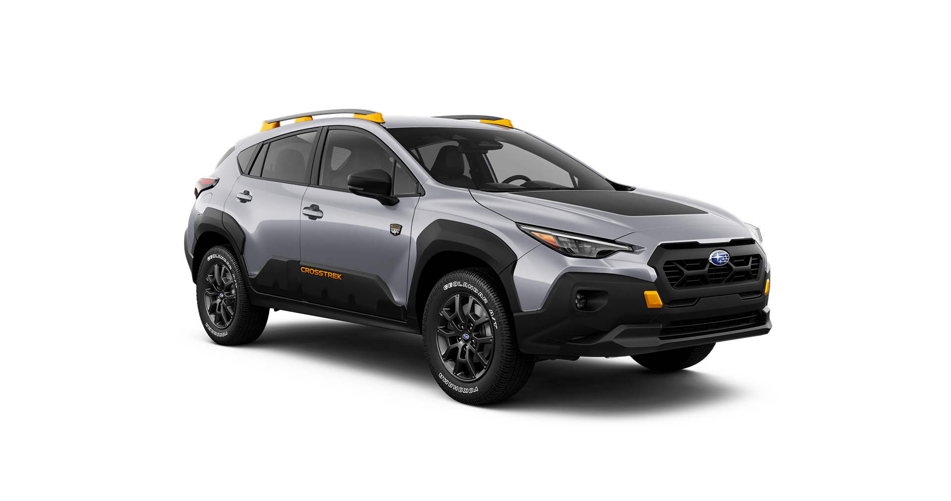 2027 Subaru Crosstrek Wilderness Shown in Ice Silver Metallic