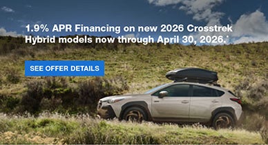 Crosstrek Hybrid | Goldstein Subaru in Colonie NY