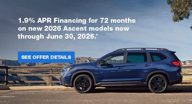 Ascent | Goldstein Subaru in Colonie NY
