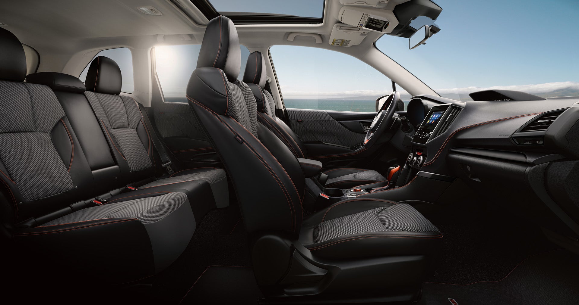 2024 Subaru Forester Sport Interior Gray Sport Cloth