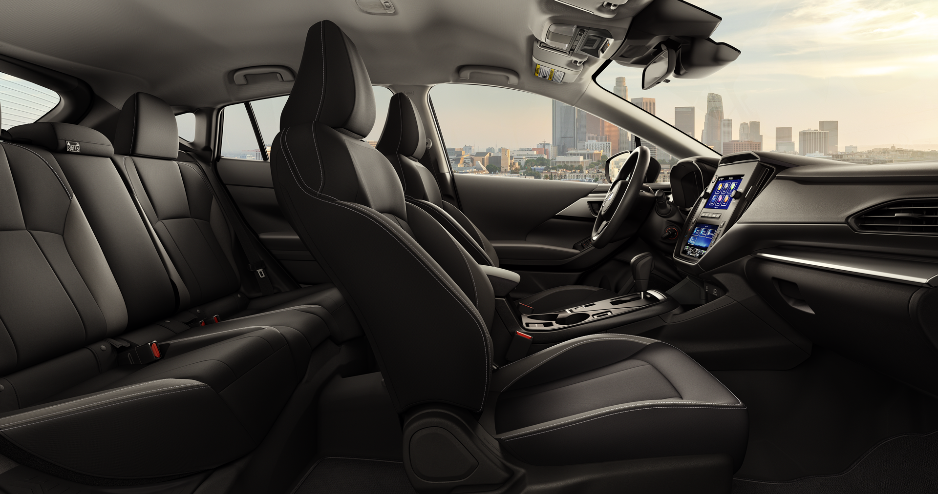 2025 Subaru Impreza Base Shown in Black Cloth