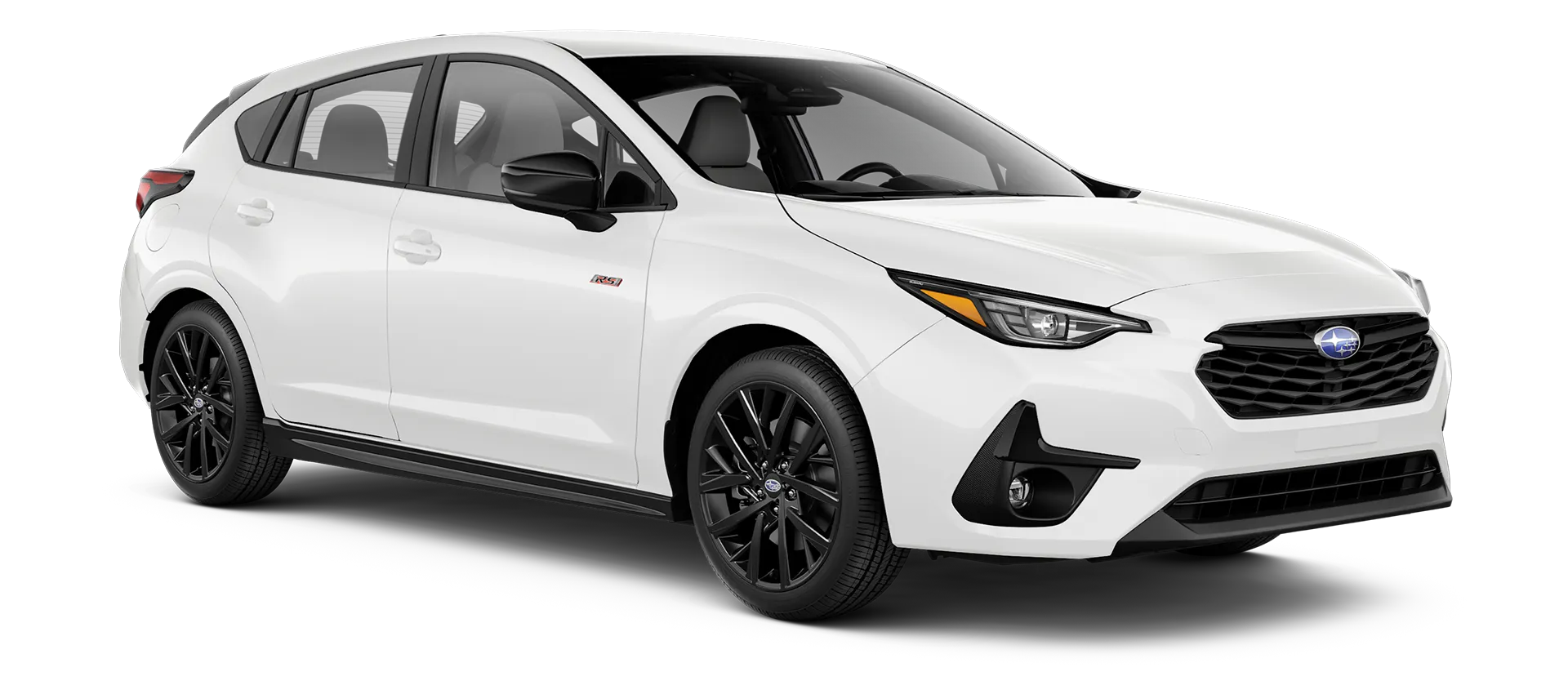 2026 Subaru Impreza RS Shown in Crystal White Pearl