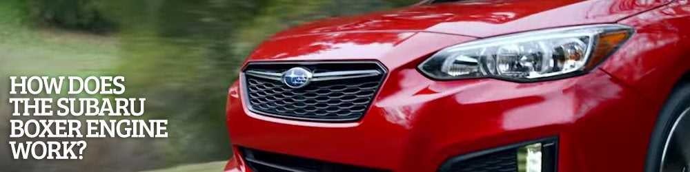 Click this banner to see video on Subaru BOXER engine