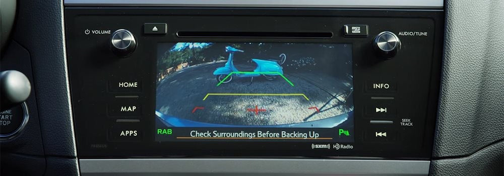 Subaru Reverse Automatic Braking alerts you to objects behind you