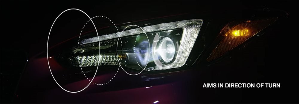 Subaru Steering Responsive Headlights can let you see around corners