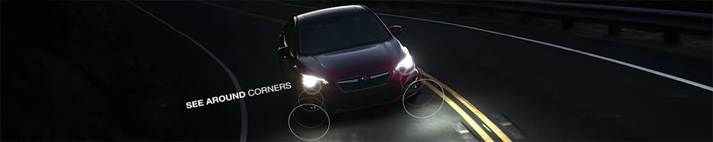 Subaru Steering Responsive Headlights make driving at night safer