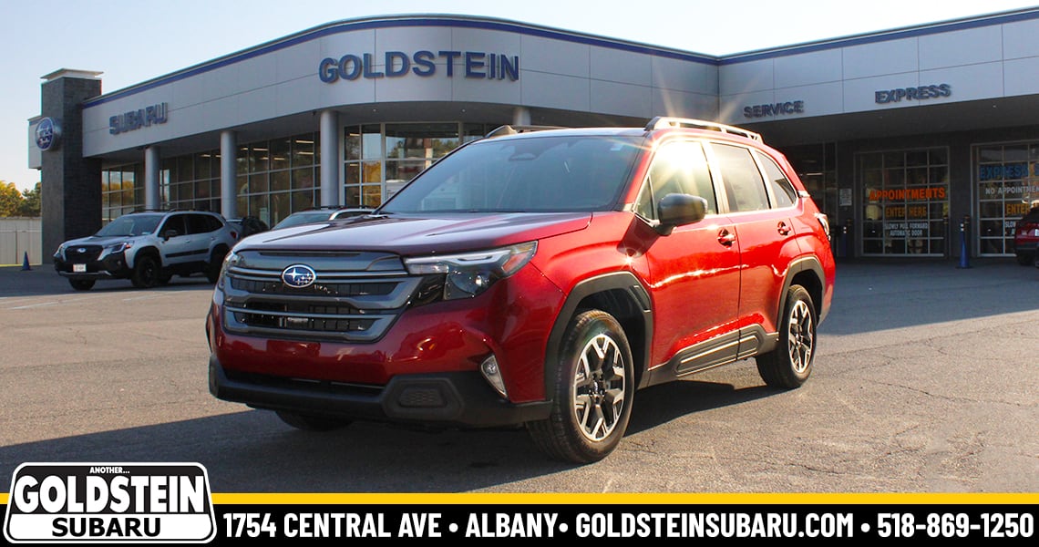 Goldstein Subaru store front in Albany / Colonie, NY