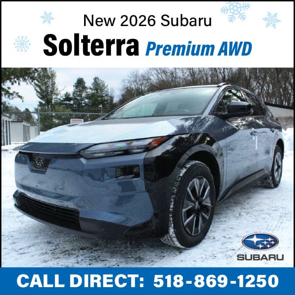 Only $349 Per Month to Lease a New 2026 Subaru Solterra Premium AWD!*